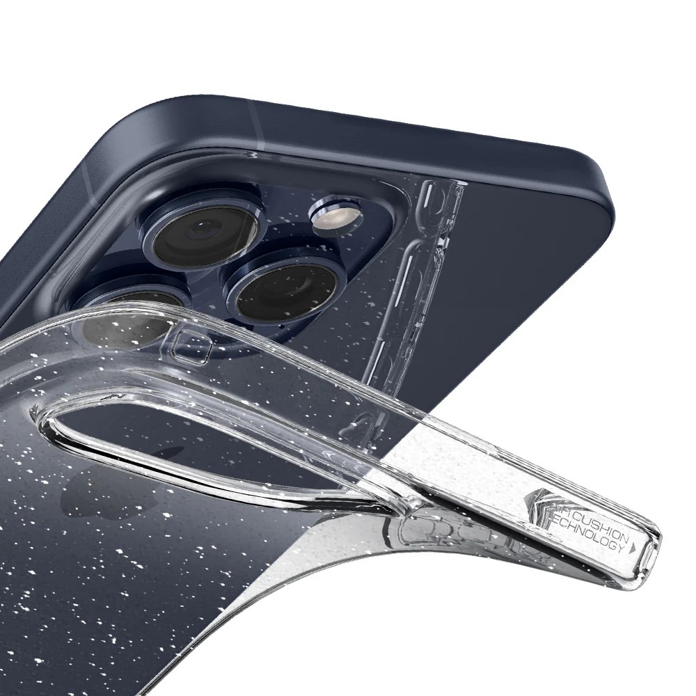 Husa Spigen Liquid Cristal Sclipici Iphone 15 Pro Max Roz - 2 | YEO